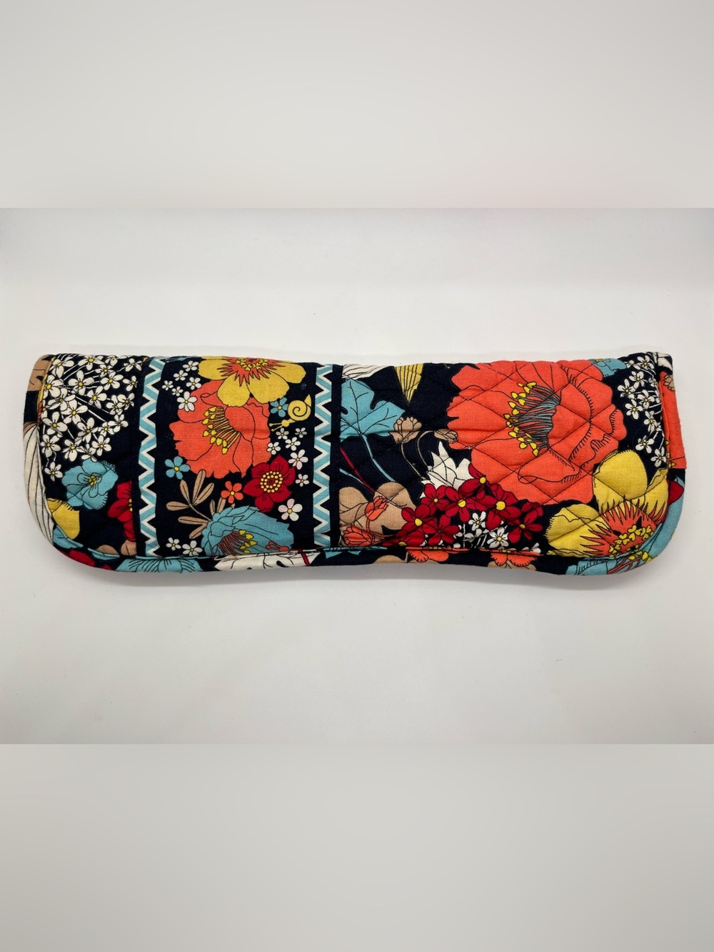 Vera Bradley Happy Snails Floral Quilted Curling or Flat Iron Cover